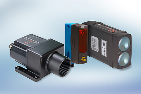 Laser distance sensors