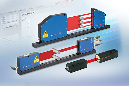 Optical precision micrometer