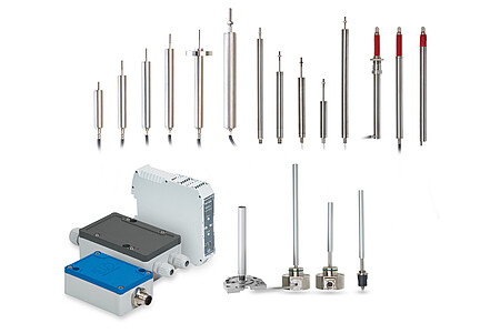 Inductive sensors and gauges for series applications