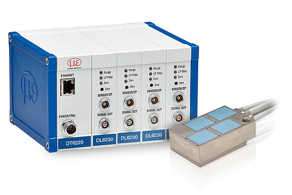 Bezkontaktní detekce různé tloušťky kotouče