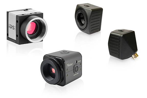 Analog cameras and USB cameras