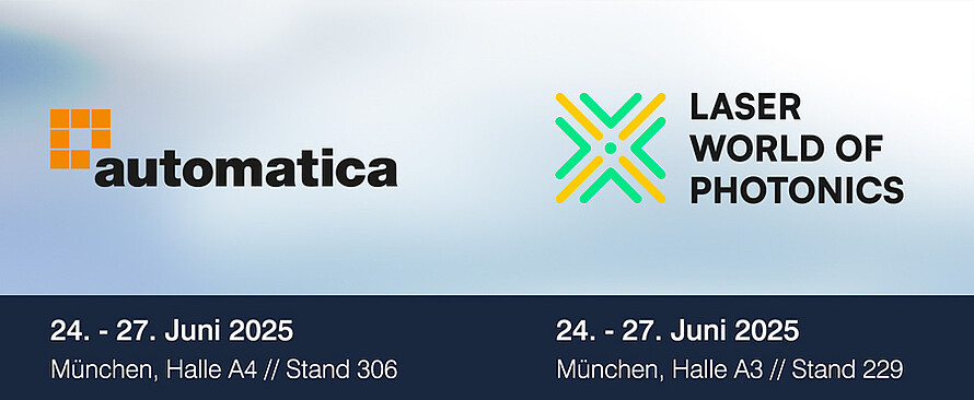 Messeübersicht Automatica und Laser World of Photonics