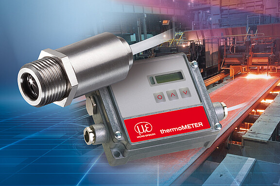 Infrared pyrometer for metal processing