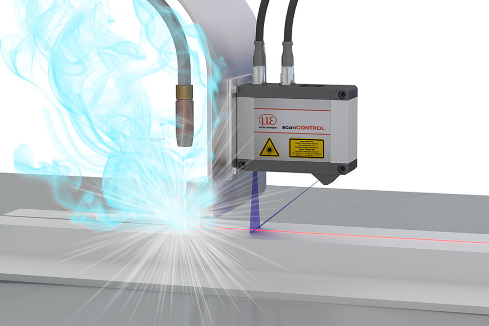 Schweißnahtkontrolle mit Laser-Profil-Scanner